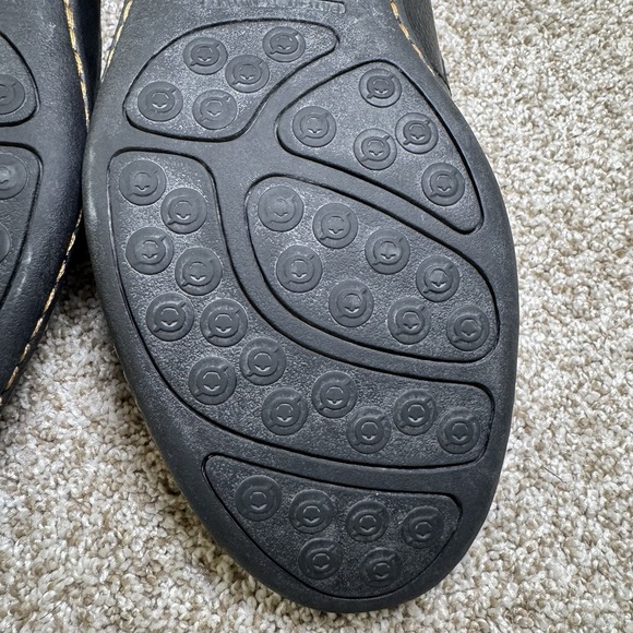 Born Mens Size 9M Black Leather Simon III Slip On Loafer Casual Shoe - Picture 10 of 16